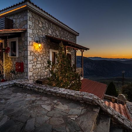 Rock Dandy Deluxe Chalet In Arachova - Delphi, Sauna, Prv Parking, Amazing View Zewnętrze zdjęcie