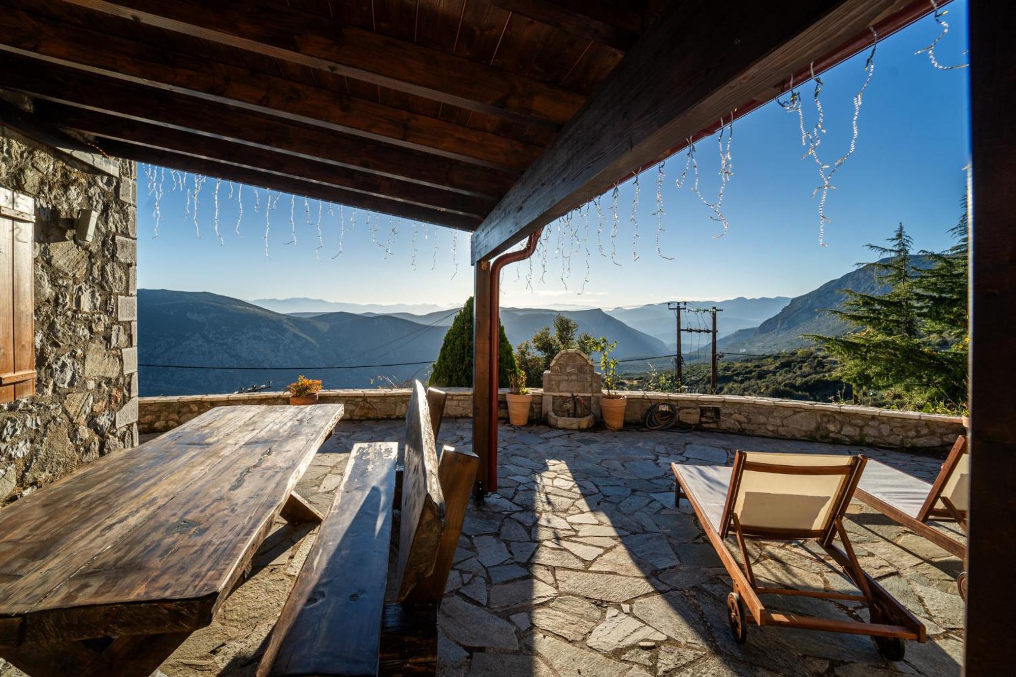 Rock Dandy Deluxe Chalet In Arachova - Delphi, Sauna, Prv Parking, Amazing View Zewnętrze zdjęcie