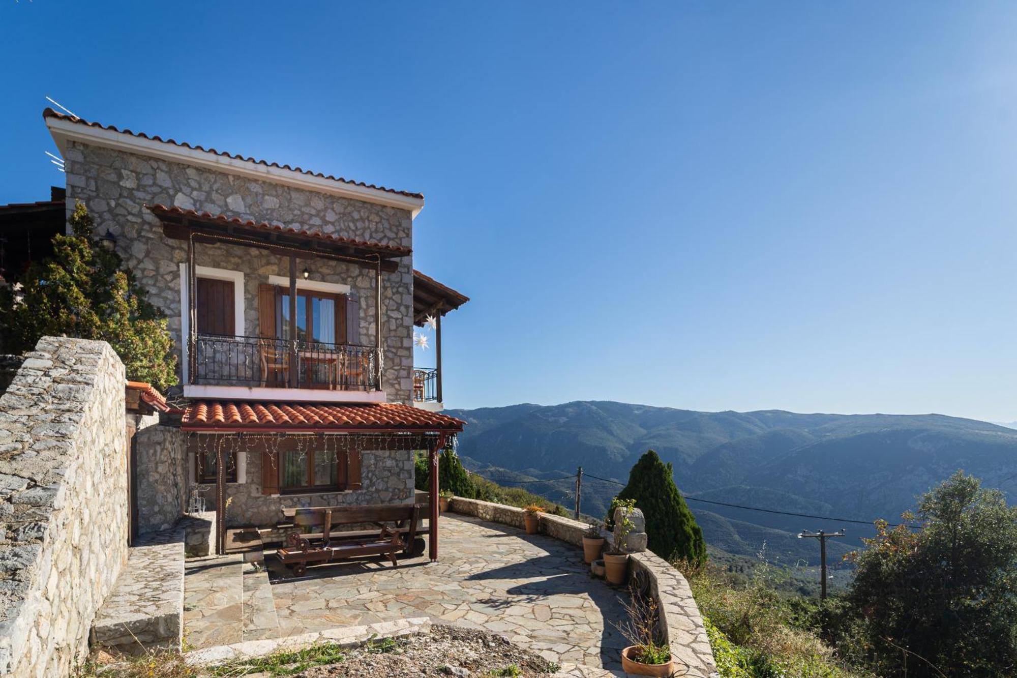 Rock Dandy Deluxe Chalet In Arachova - Delphi, Sauna, Prv Parking, Amazing View Zewnętrze zdjęcie