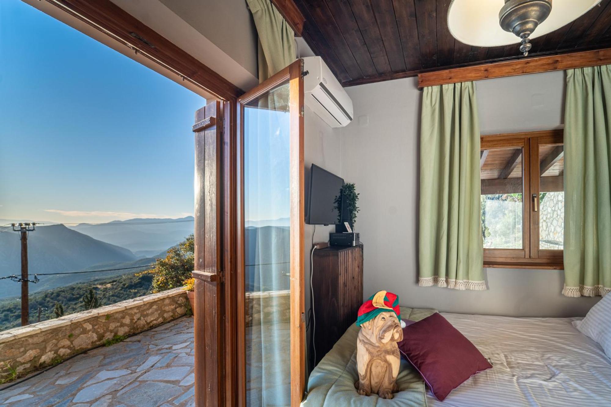 Rock Dandy Deluxe Chalet In Arachova - Delphi, Sauna, Prv Parking, Amazing View Zewnętrze zdjęcie