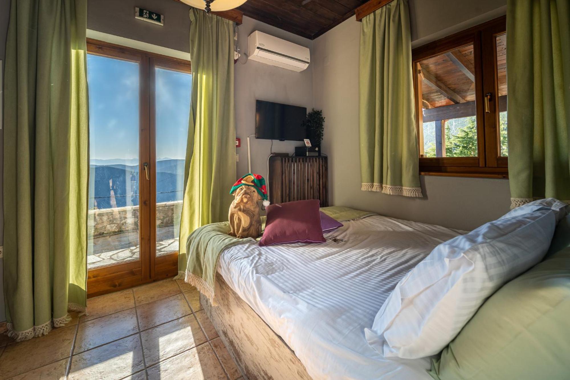 Rock Dandy Deluxe Chalet In Arachova - Delphi, Sauna, Prv Parking, Amazing View Zewnętrze zdjęcie