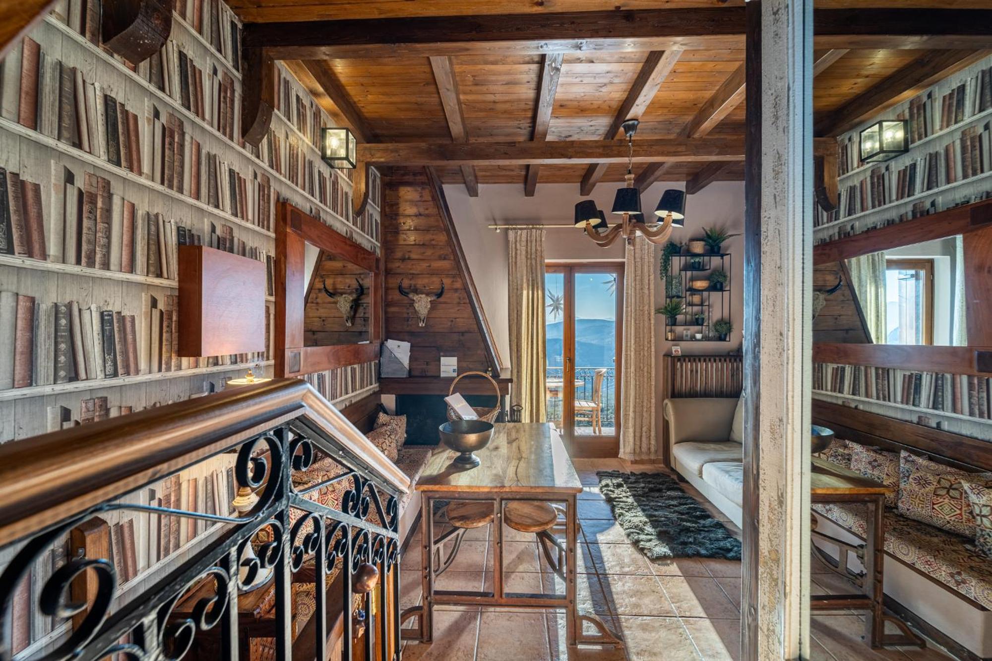 Rock Dandy Deluxe Chalet In Arachova - Delphi, Sauna, Prv Parking, Amazing View Zewnętrze zdjęcie